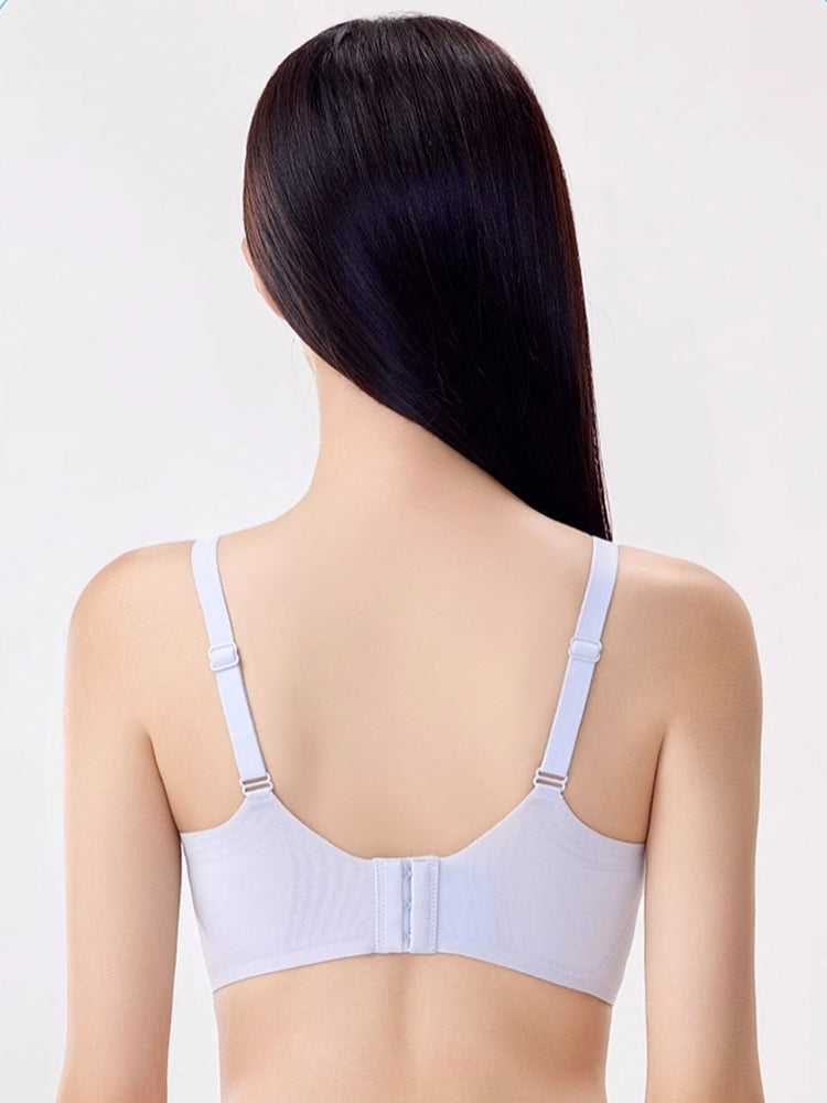 【ノンワイヤー】しっかりサポート 無縫製ヒンヤリブラ
