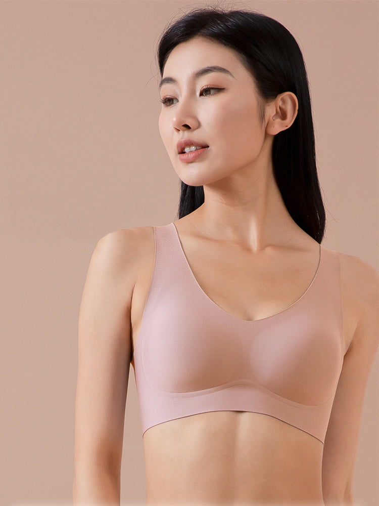 シームレスブラ 肩紐調節不可