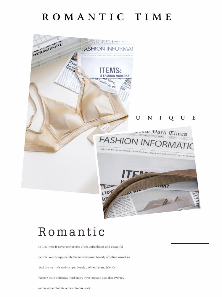 【Silky Comfort】薄手カップ ノンワイヤーブラ