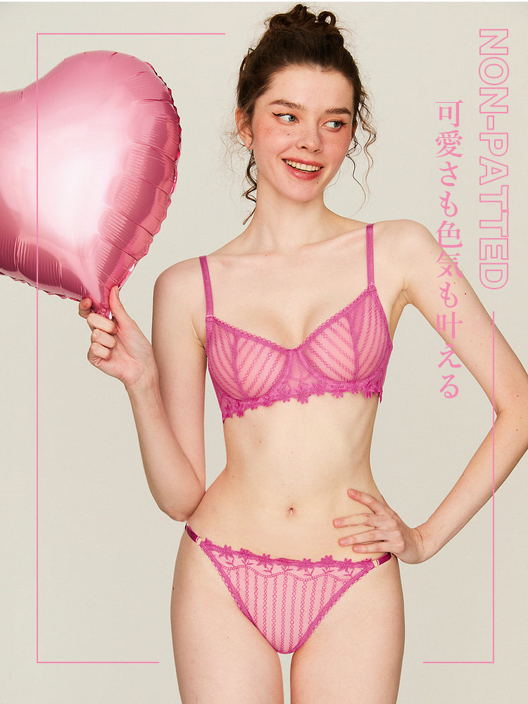 【ノンパテッド】ムレにくいメッシュ構造 下着セット