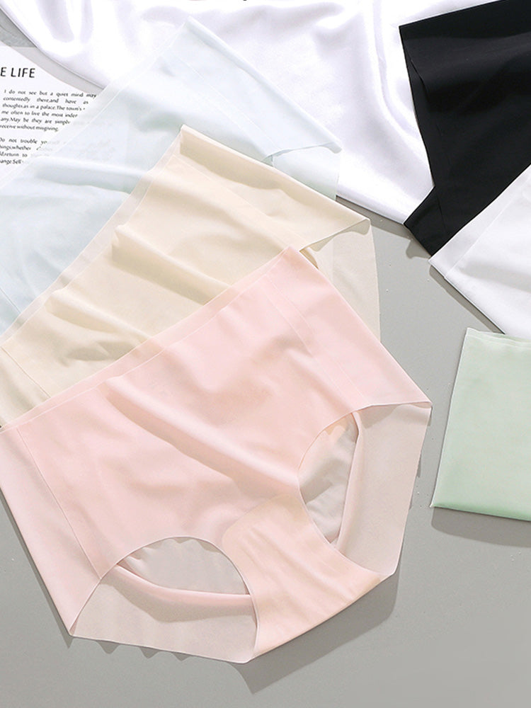 超薄手 完全無縫製冷感ショーツ