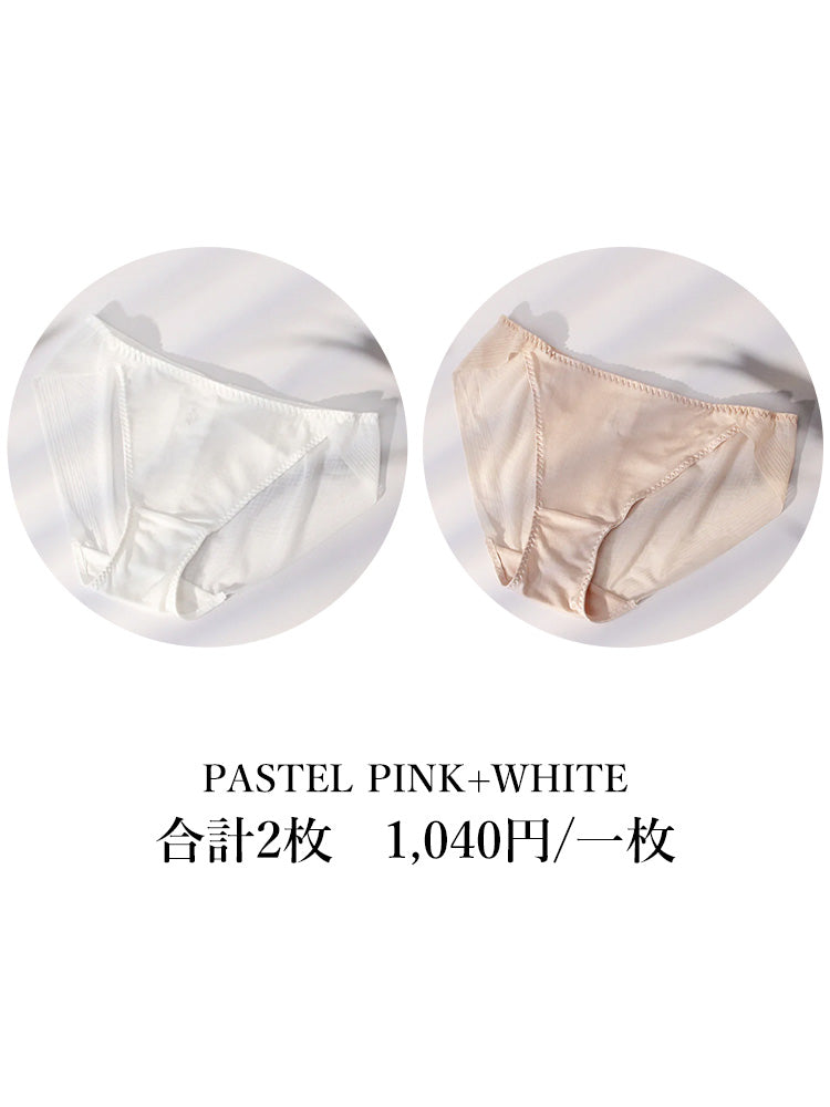 透け感 レーストリム メッシュショーツ クロッチ100%マルベリーシルク