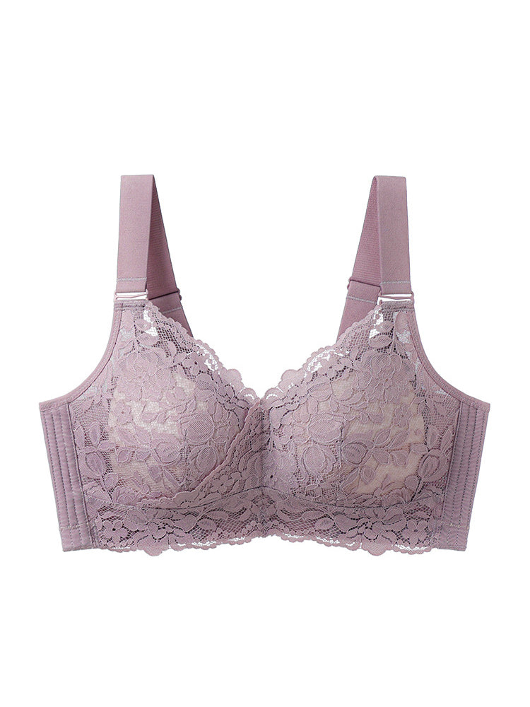 【在庫処分・ノンワイヤー】通気メッシュ構造カップ 小さく見えブラ