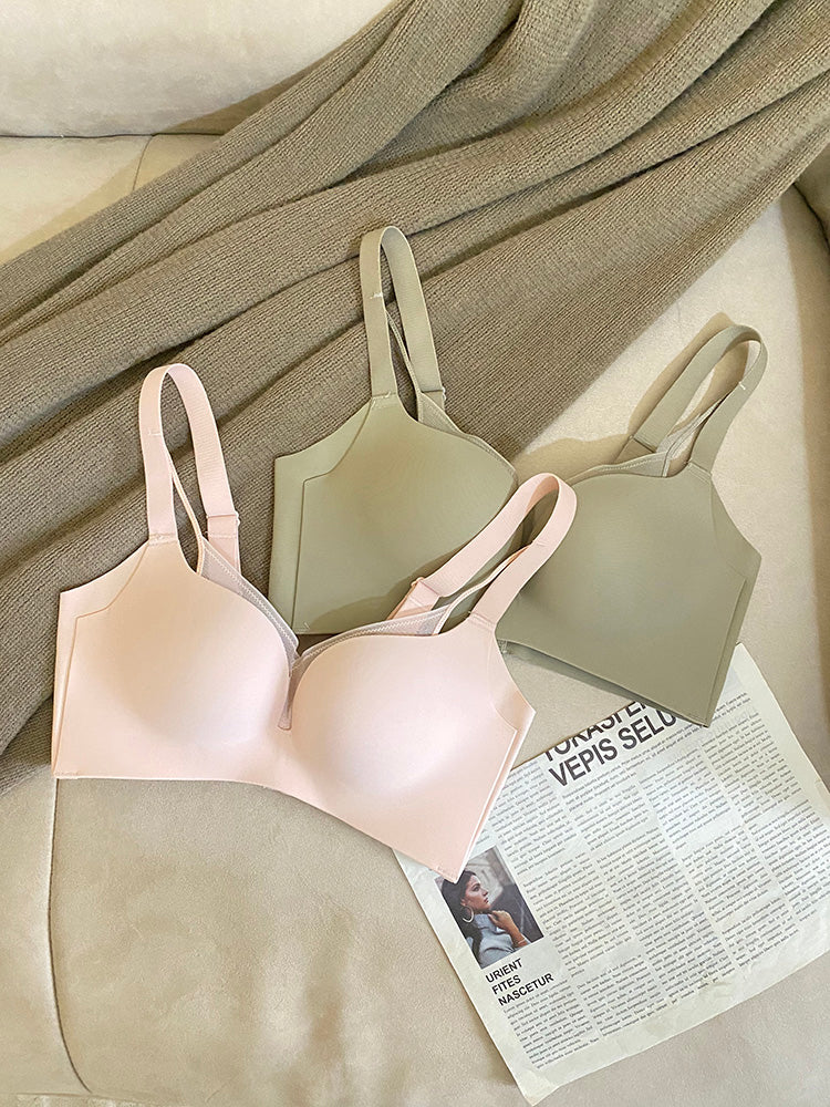 【在庫処分】メッシュ重ね プッシュアップブラ