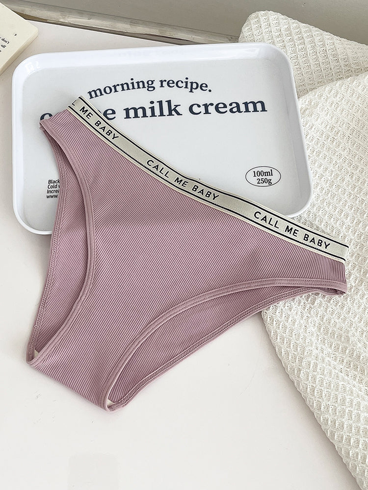 ウエストゴム英字ロゴ入り カジュアルショーツ