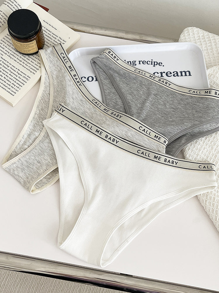 ウエストゴム英字ロゴ入り カジュアルショーツ