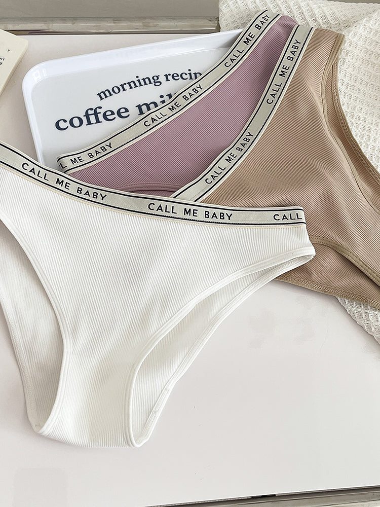 ウエストゴム英字ロゴ入り カジュアルショーツ