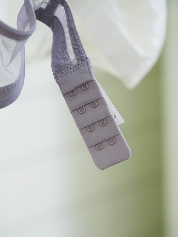 【ノンワイヤー】総レース ノンワイヤー通気ブラ&ショーツ