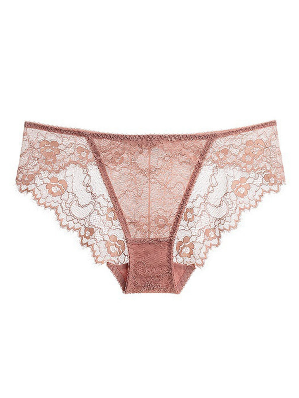 柔らかい総レースショーツ