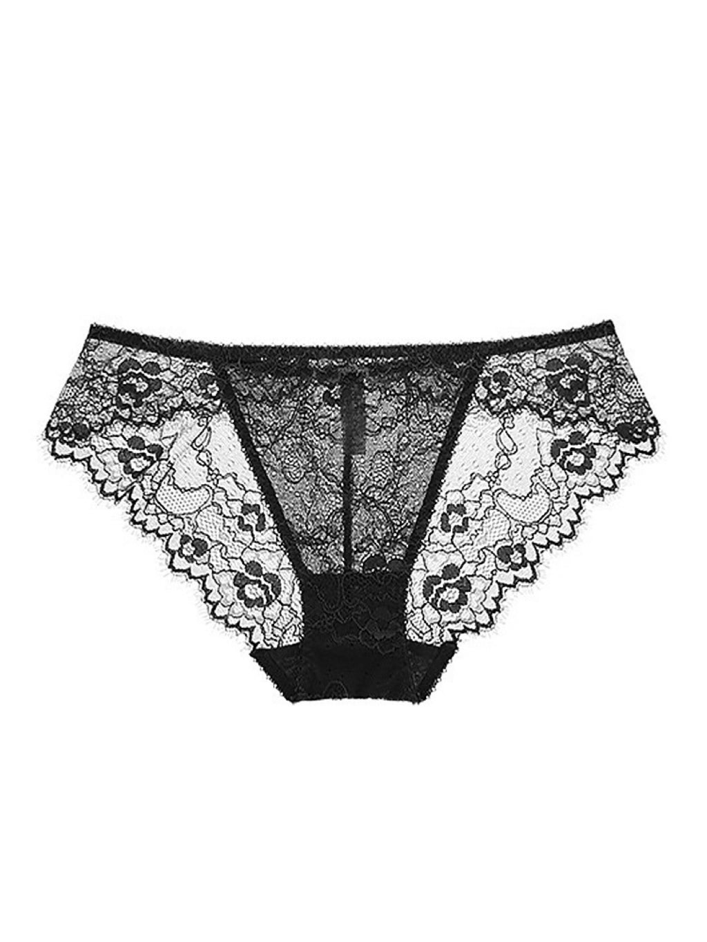 柔らかい総レースショーツ
