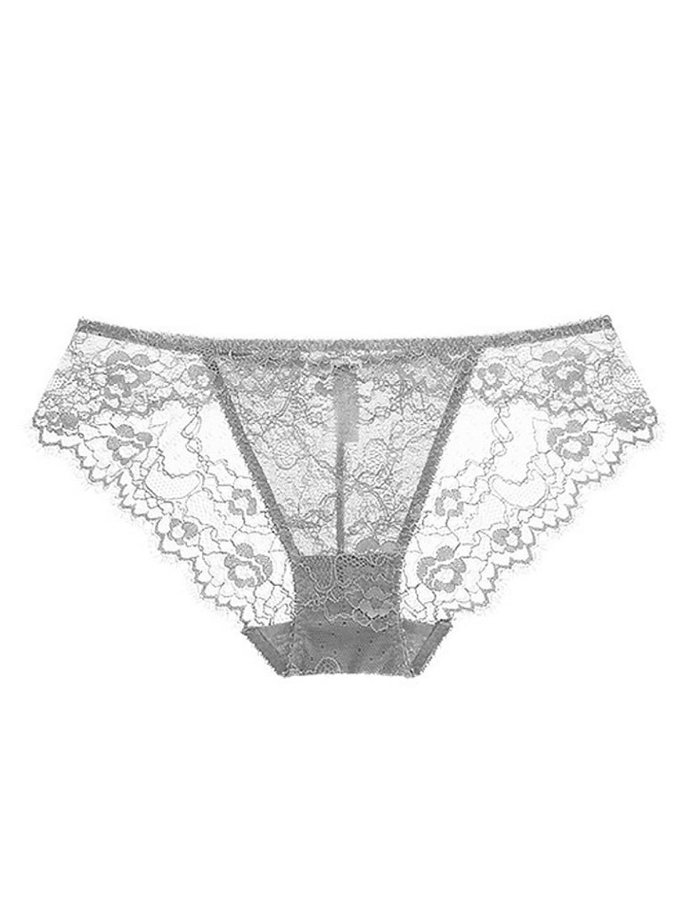 柔らかい総レースショーツ
