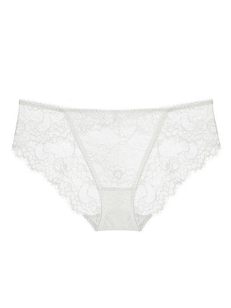 柔らかい総レースショーツ