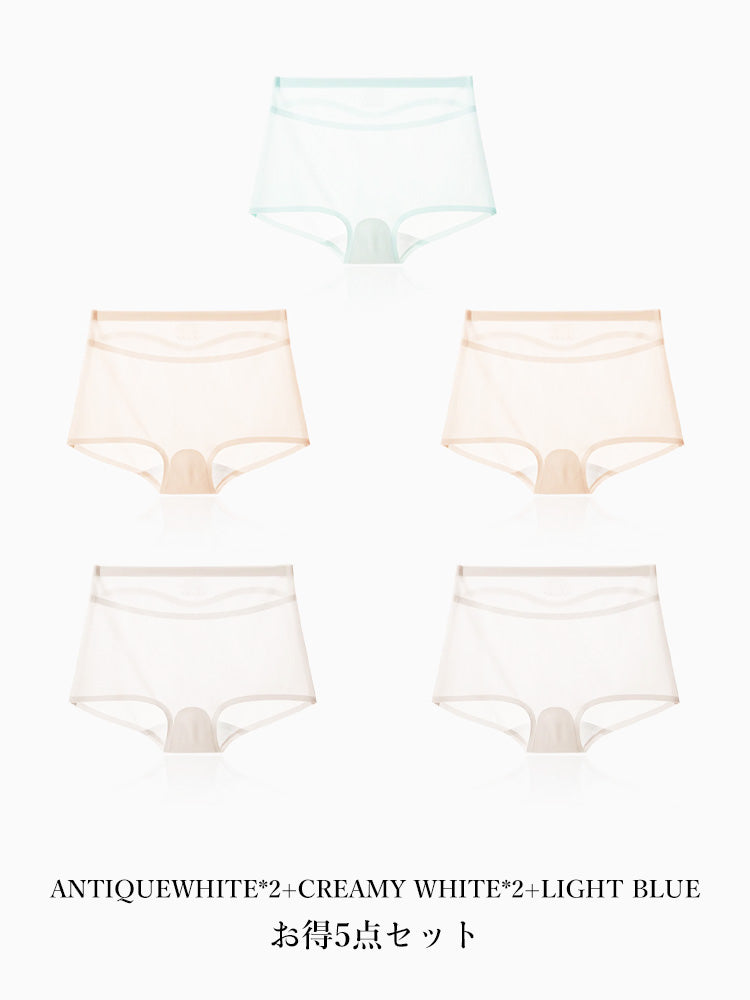 シームレス 透け速乾ショーツ