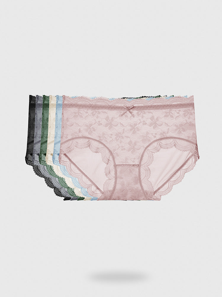 【在庫処分】花柄レースショーツ