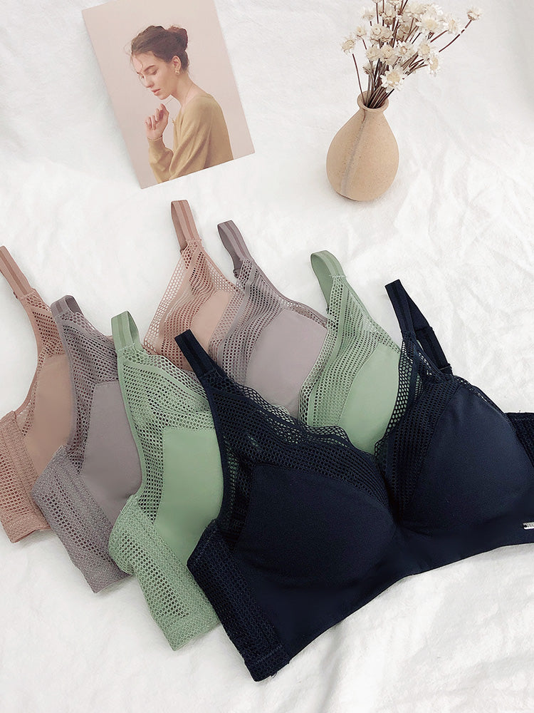 【在庫処分】ノンワイヤー補正通気ブラ