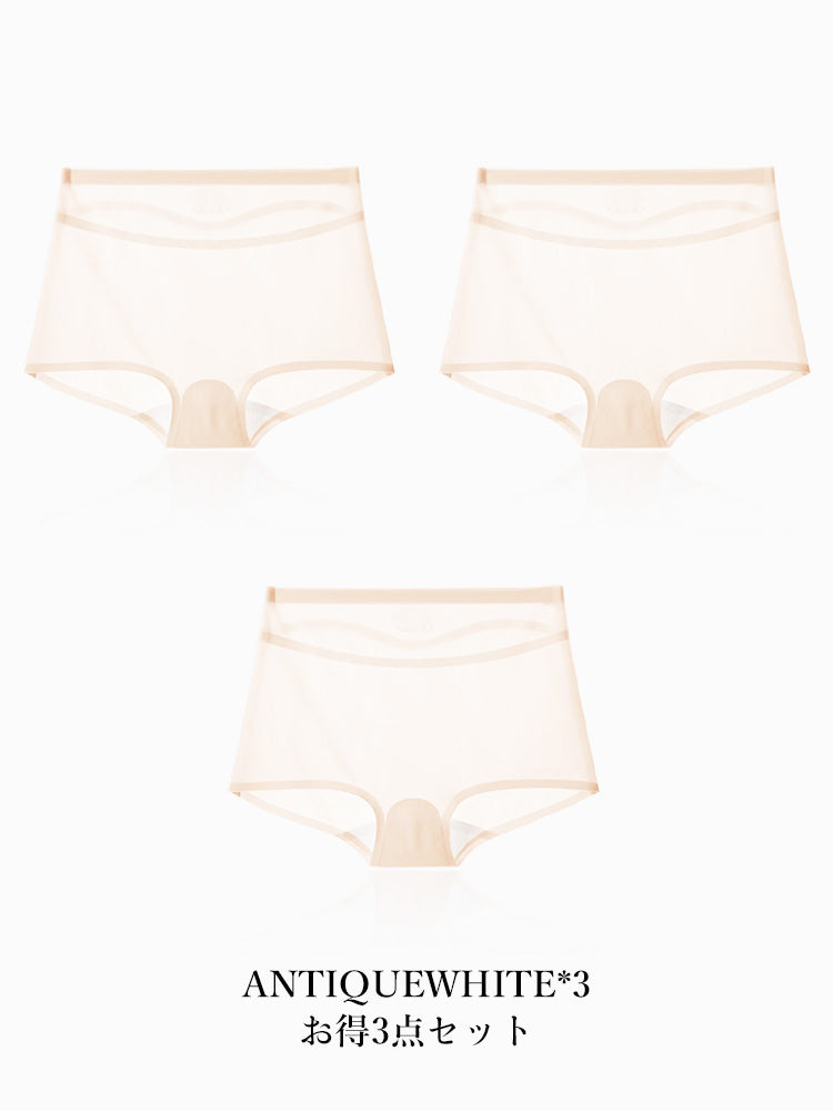 シームレス 透け速乾ショーツ