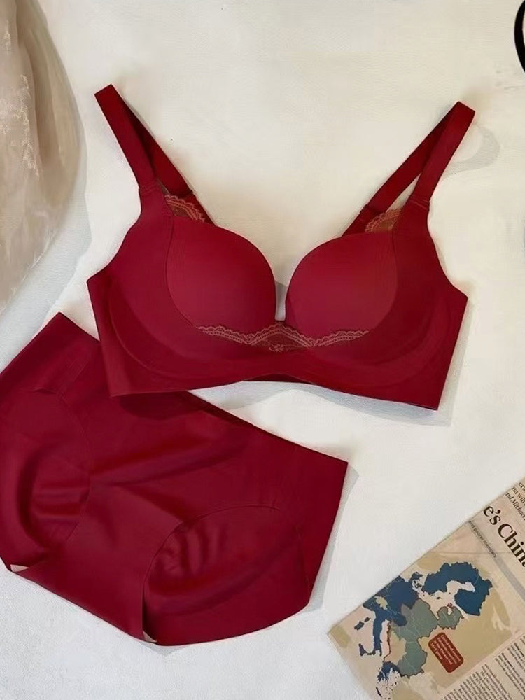 「脇肉すっきり」シームレスブラ