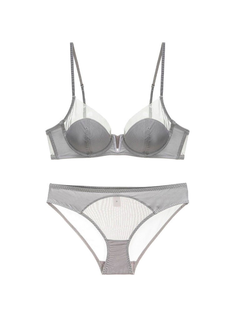 【エアリー・ワイヤー入り】薄手パッド ムレにくい ブラセット