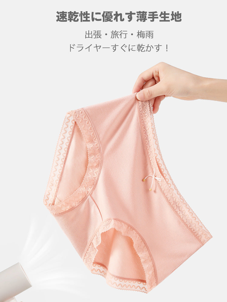 【在庫処分】モーダル速乾ショーツ レーストリム