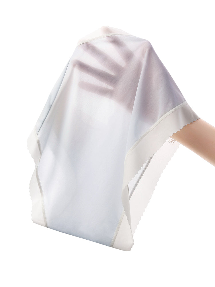 ヌード感 抗菌 冷感 シームレスショーツ