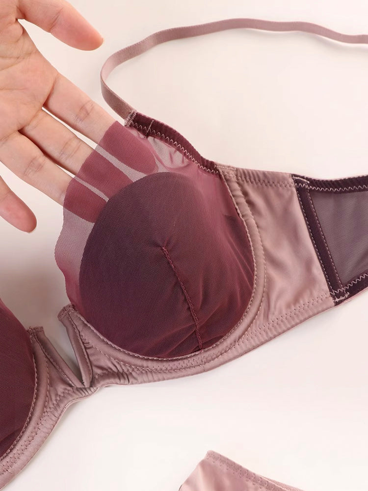 【エアリー・ワイヤー入り】薄手パッド ムレにくい ブラセット