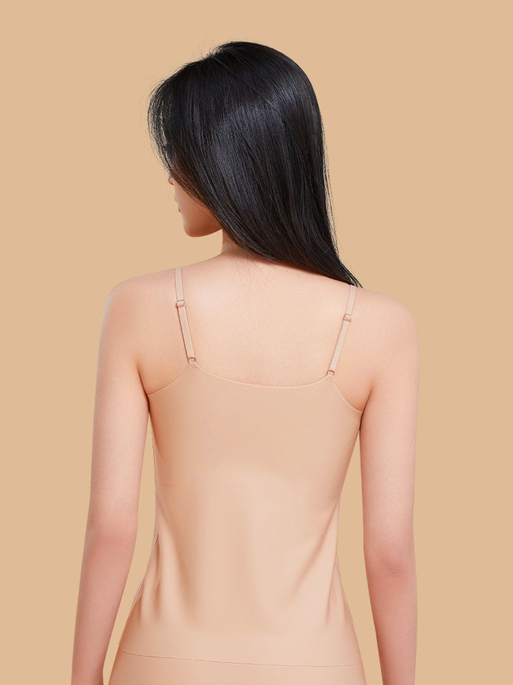 【ノンワイヤー】レギュラー 薄手パッド付きキャミソール