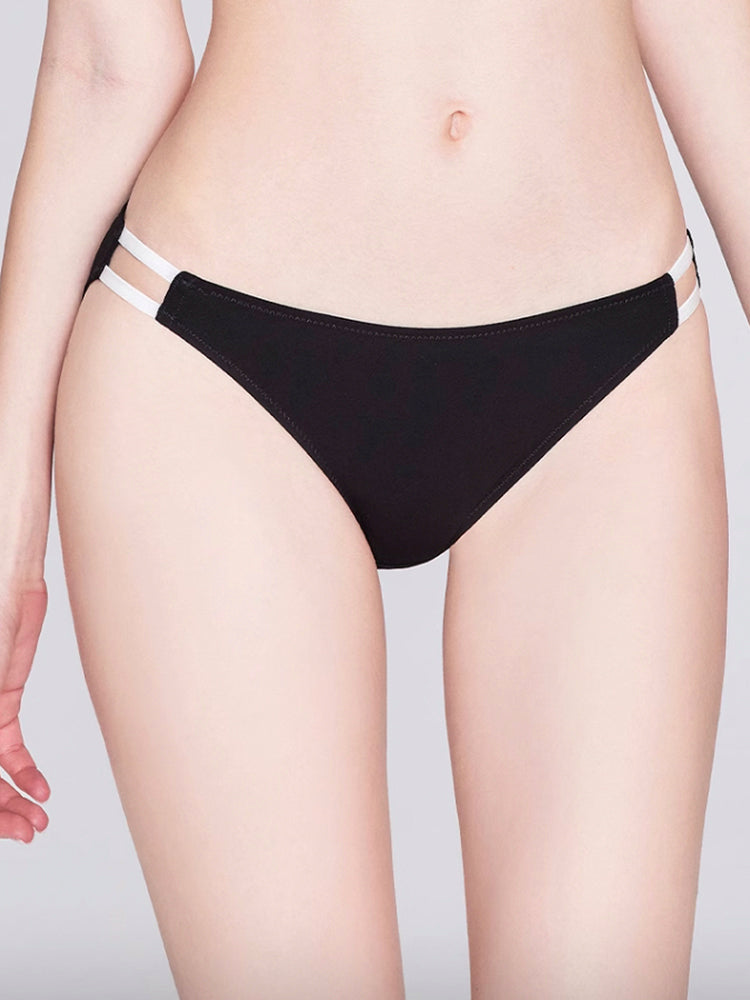 軽やかな着心地 配色ブラ ペアショーツ