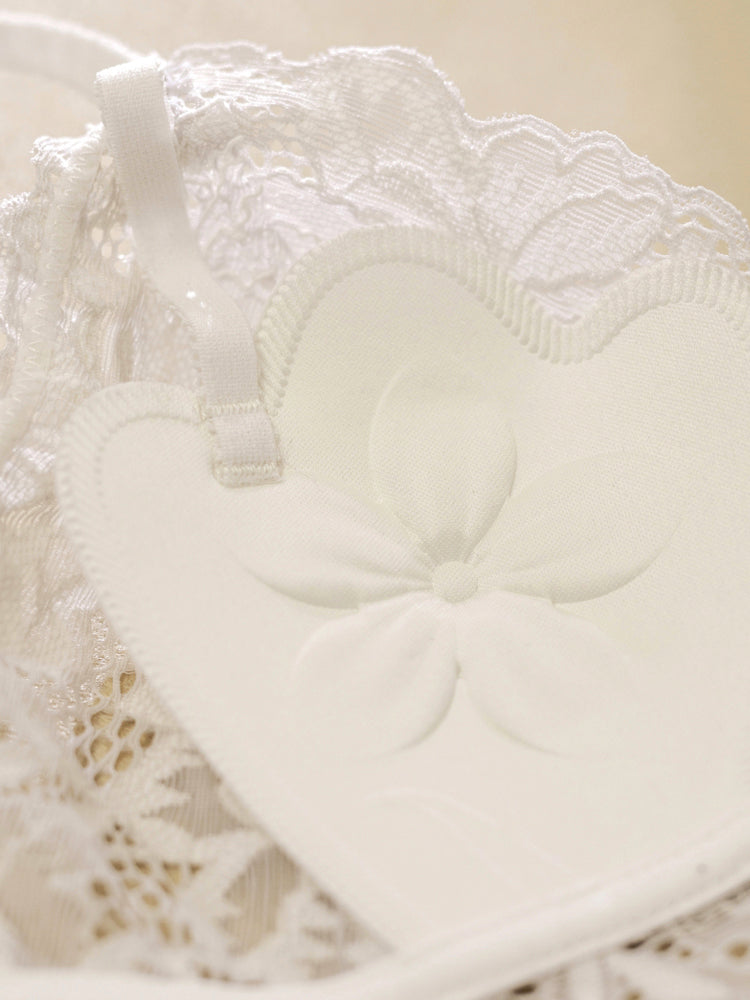 【ノンワイヤー】背中見世 総レース軽ブラ