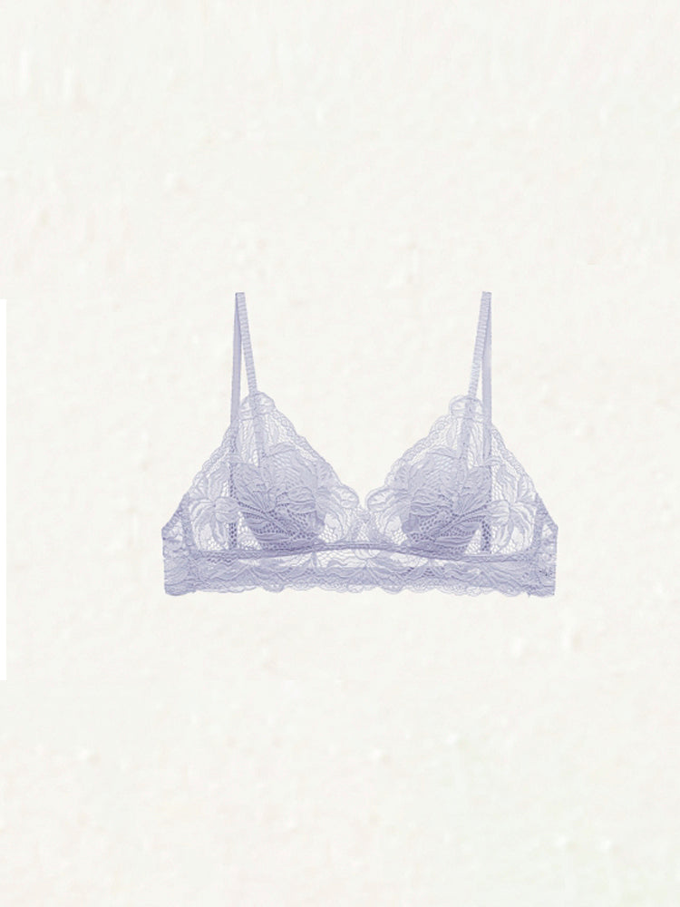 【ノンワイヤー】背中見世 総レース軽ブラ