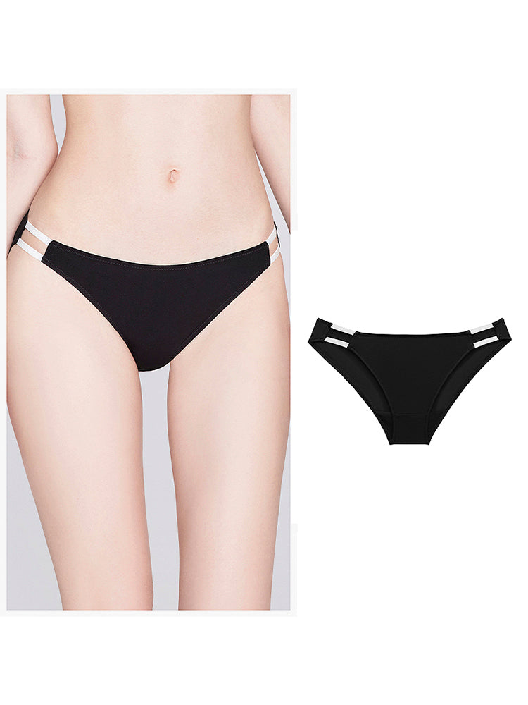 軽やかな着心地 配色ブラ ペアショーツ