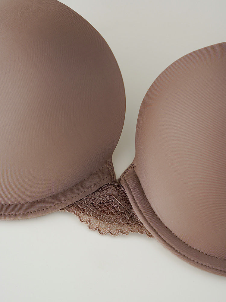 【ワイヤー入り】軽い!軽量シームレスカップブラセット