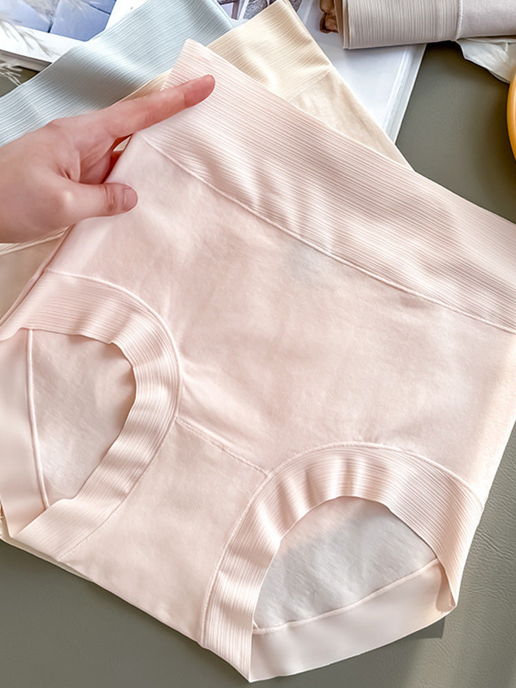 ハイウエストショーツ ウエストゴムなし締め付けない