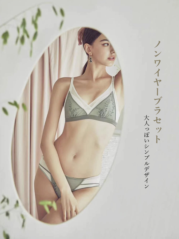 【エアリー・ノンワイヤー】メッシュ構造ノンワイヤーブラセット