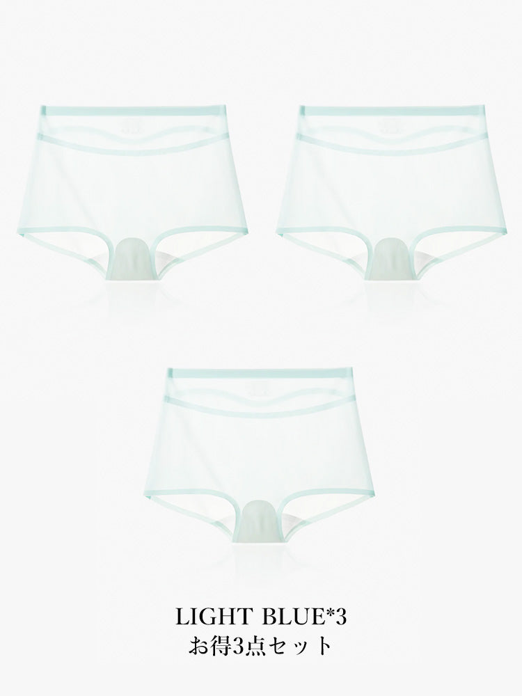 シームレス 透け速乾ショーツ