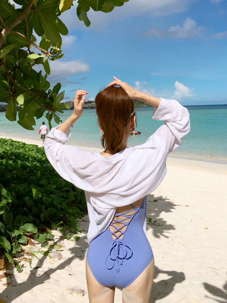 シアールーズフィットTシャツ 水着カバーアップ