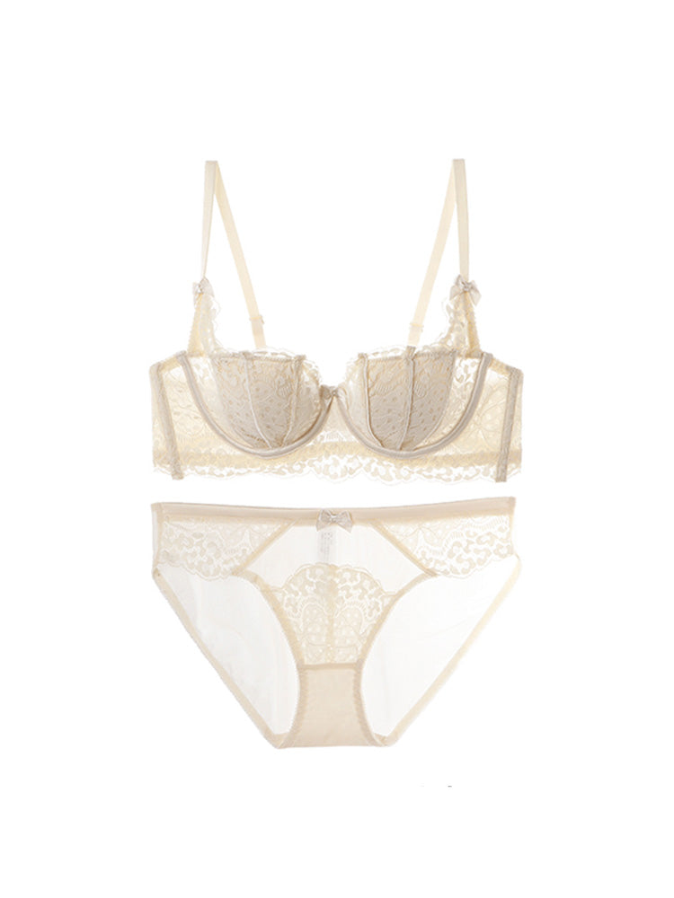 【在庫処分】総レース 小さく見せる ブラセット