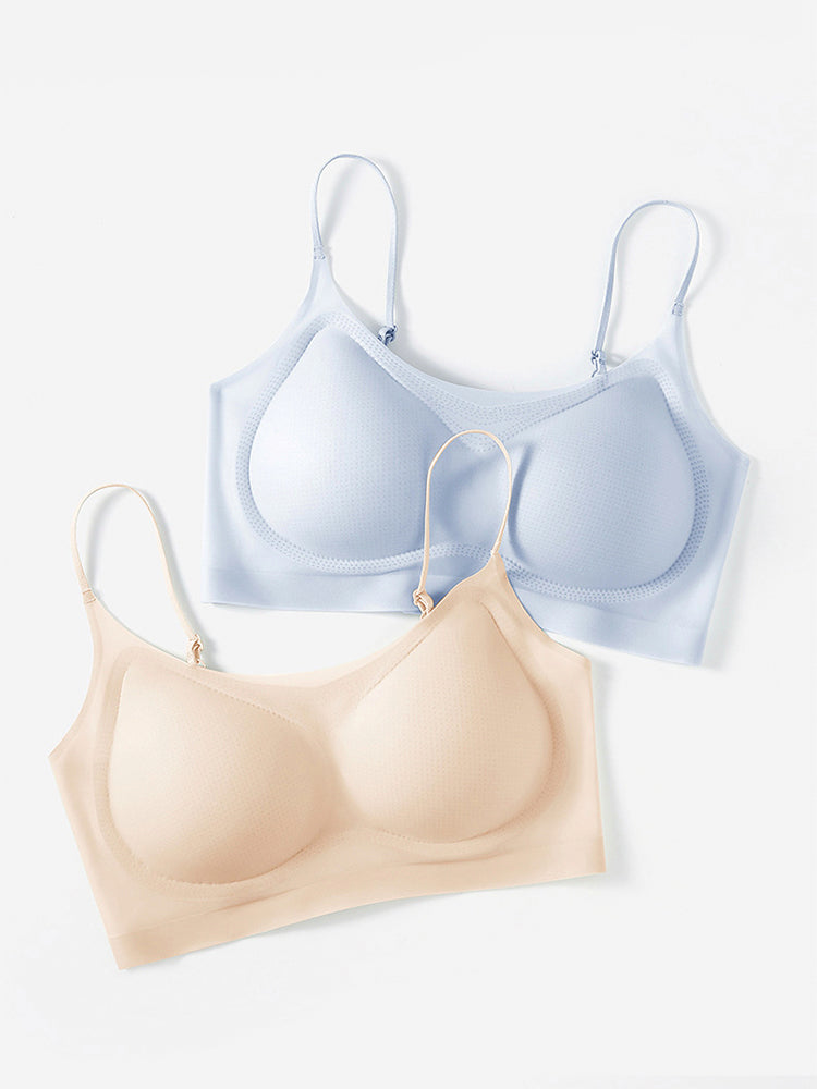 【極薄・ノンワイヤー】シームレスブラ フルカップ