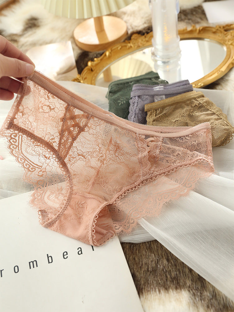 【在庫処分】大人セクシー 総レースショーツ