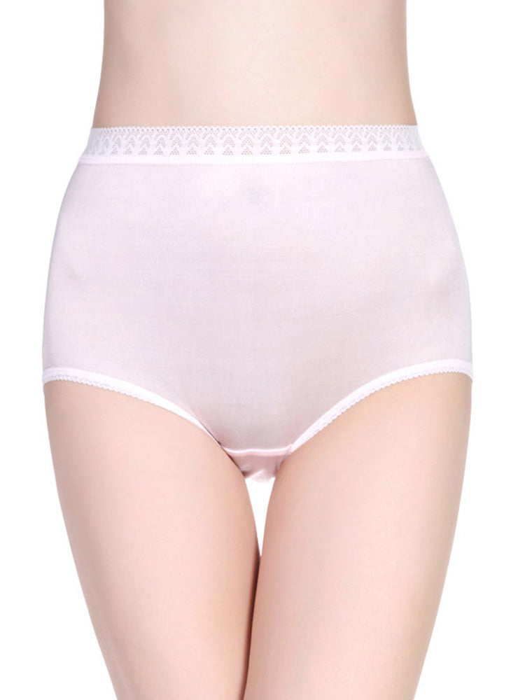 お腹を温めるハイウェストショーツ クロッチ100%マルベリーシルク