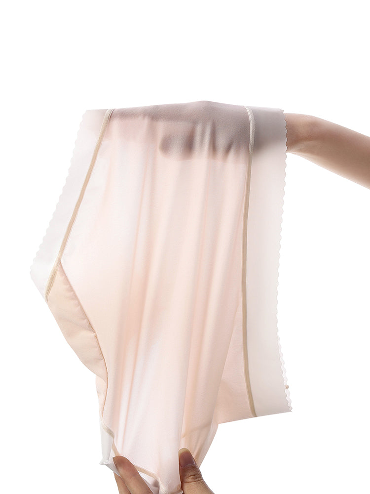 ヌード感 抗菌 冷感 シームレスショーツ