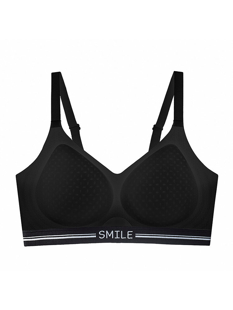 【在庫処分・ノンワイヤー】ムレにくい シームレスブラ