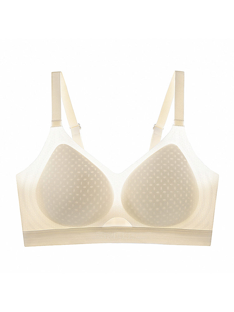 【在庫処分・ノンワイヤー】ムレにくい シームレスブラ