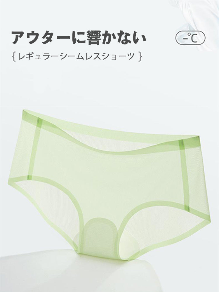 抗菌防臭 冷感 シームレスショーツ