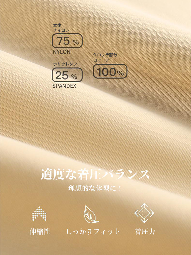 ヒップアップ 美尻 ロング 一枚履きガードル