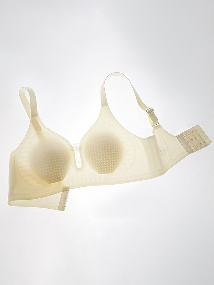 【在庫処分】アウターに響かない 通気ブラジャー パッド小さい