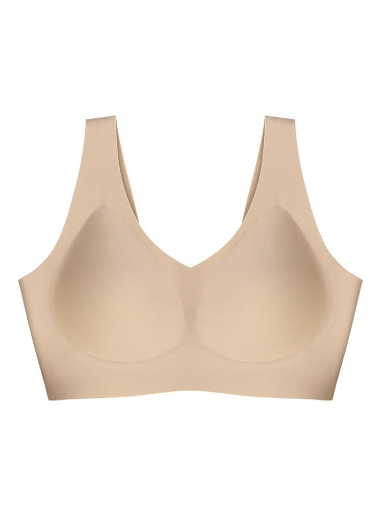 シームレスブラ 肩紐調節不可