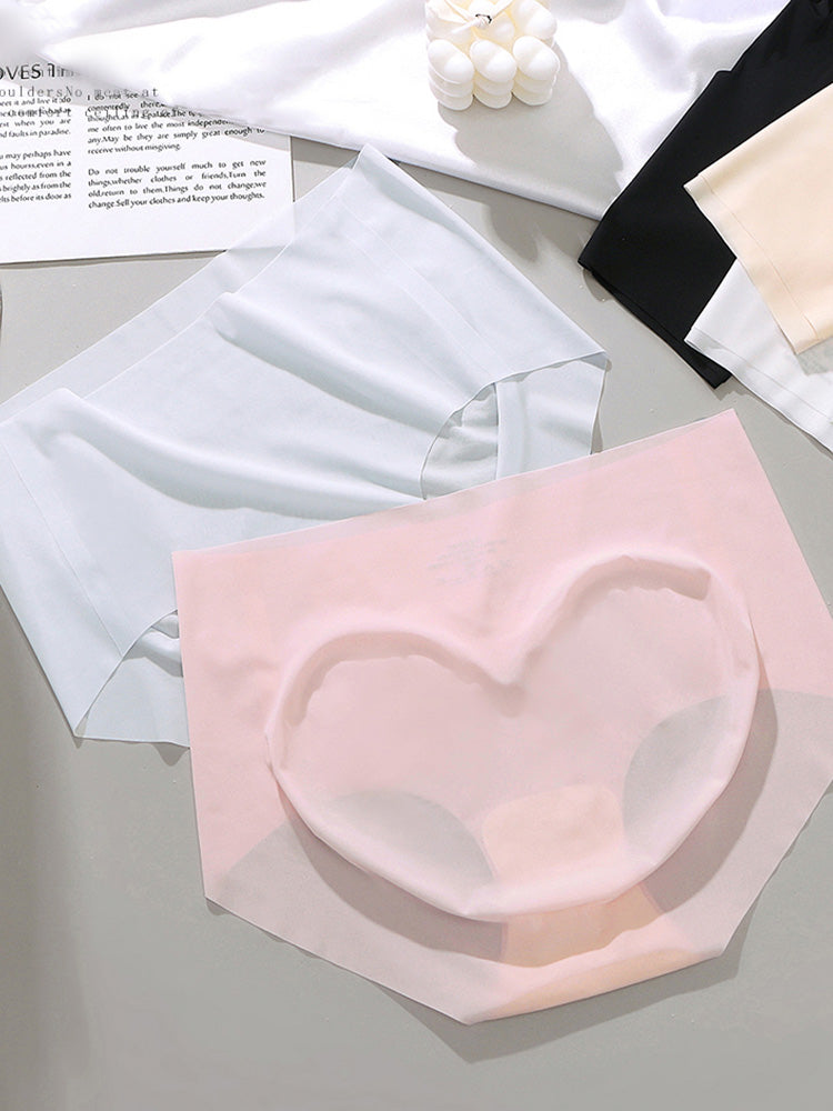 超薄手 完全無縫製冷感ショーツ