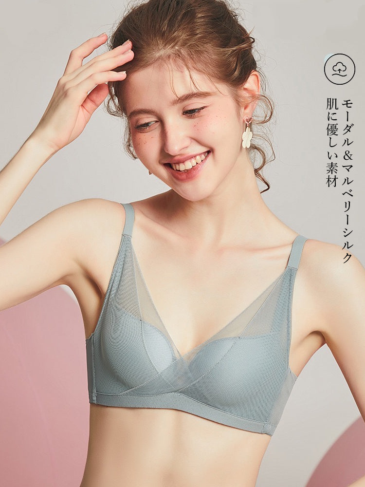 メッシュ構造 谷間作り ブラ