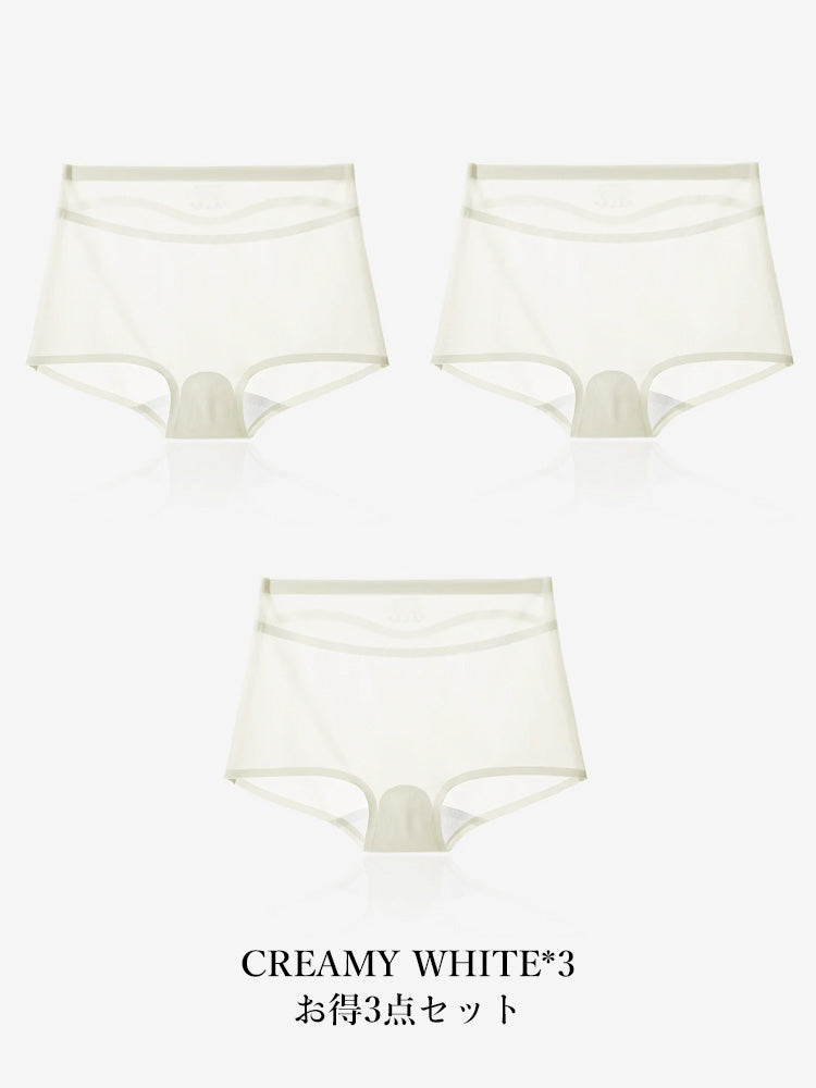 シームレス 透け速乾ショーツ