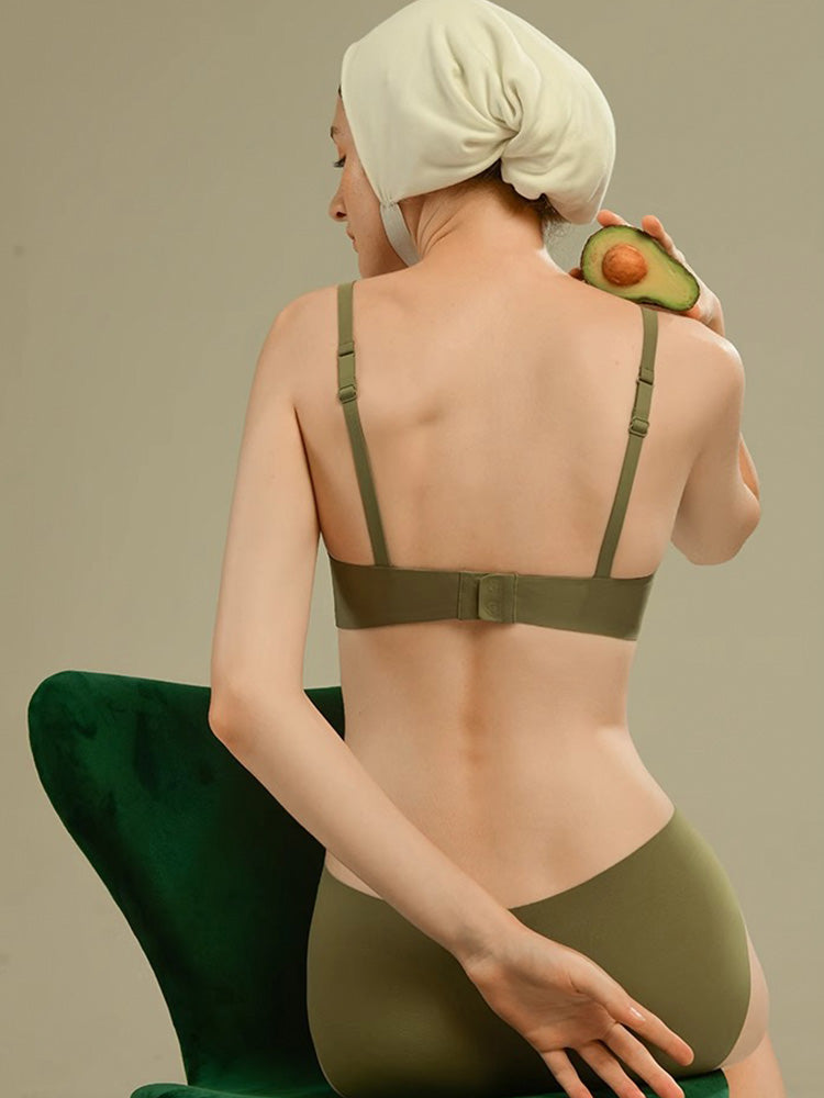 【ノンワイヤー】ワイヤレスブラ スクエアネック